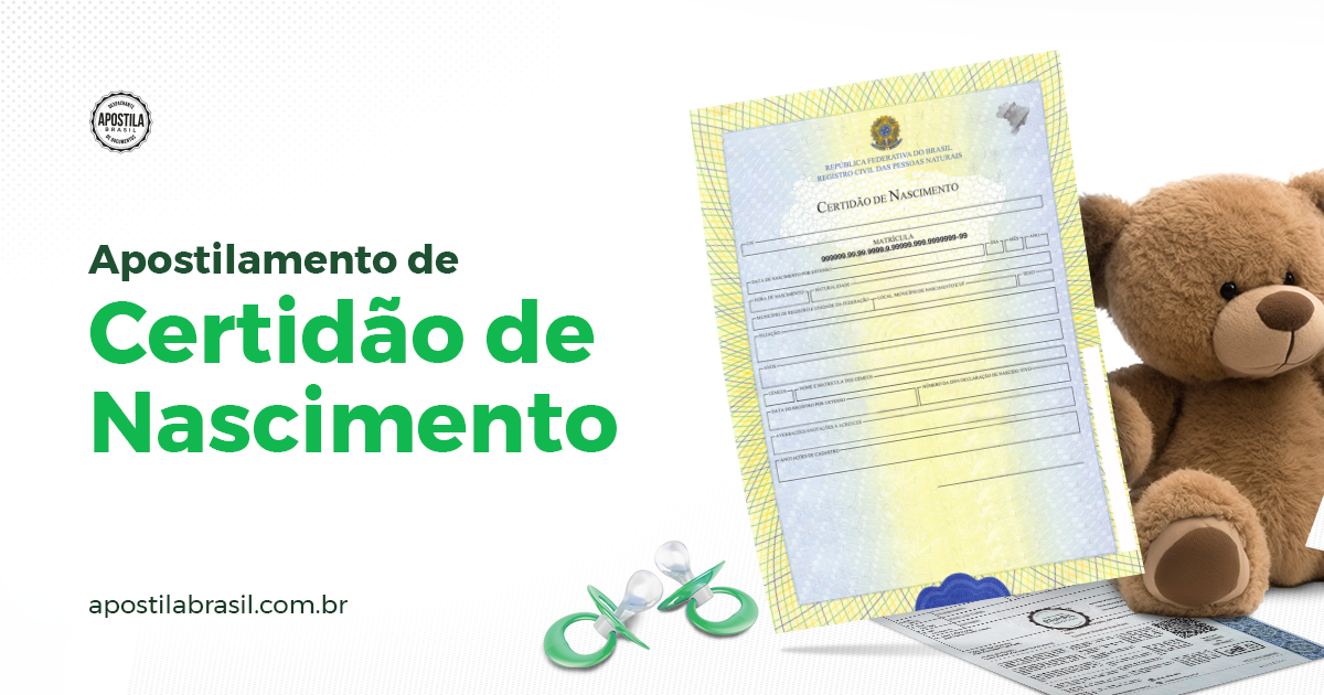 Apostilamento de Certidão de Nascimento: Como Apostilar e Quanto Custa ...